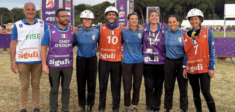 Campionato Europeo Endurance: Italia medaglia d'argento
