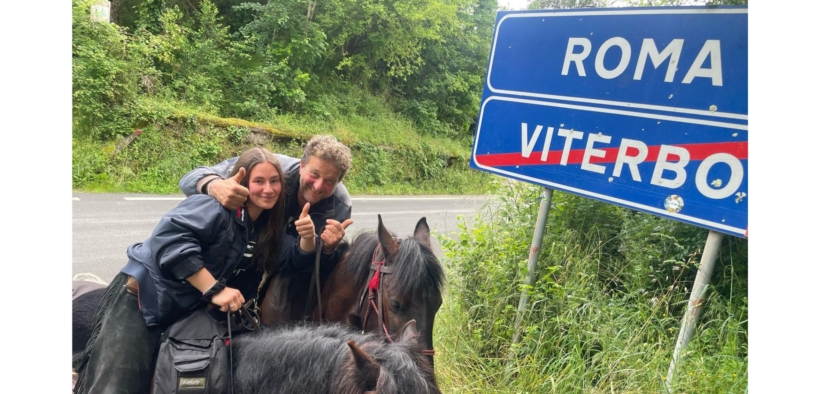Dal Fumaiolo a Roma: a cavallo lungo il Tevere per trasformare un sogno nato 25 anni fa