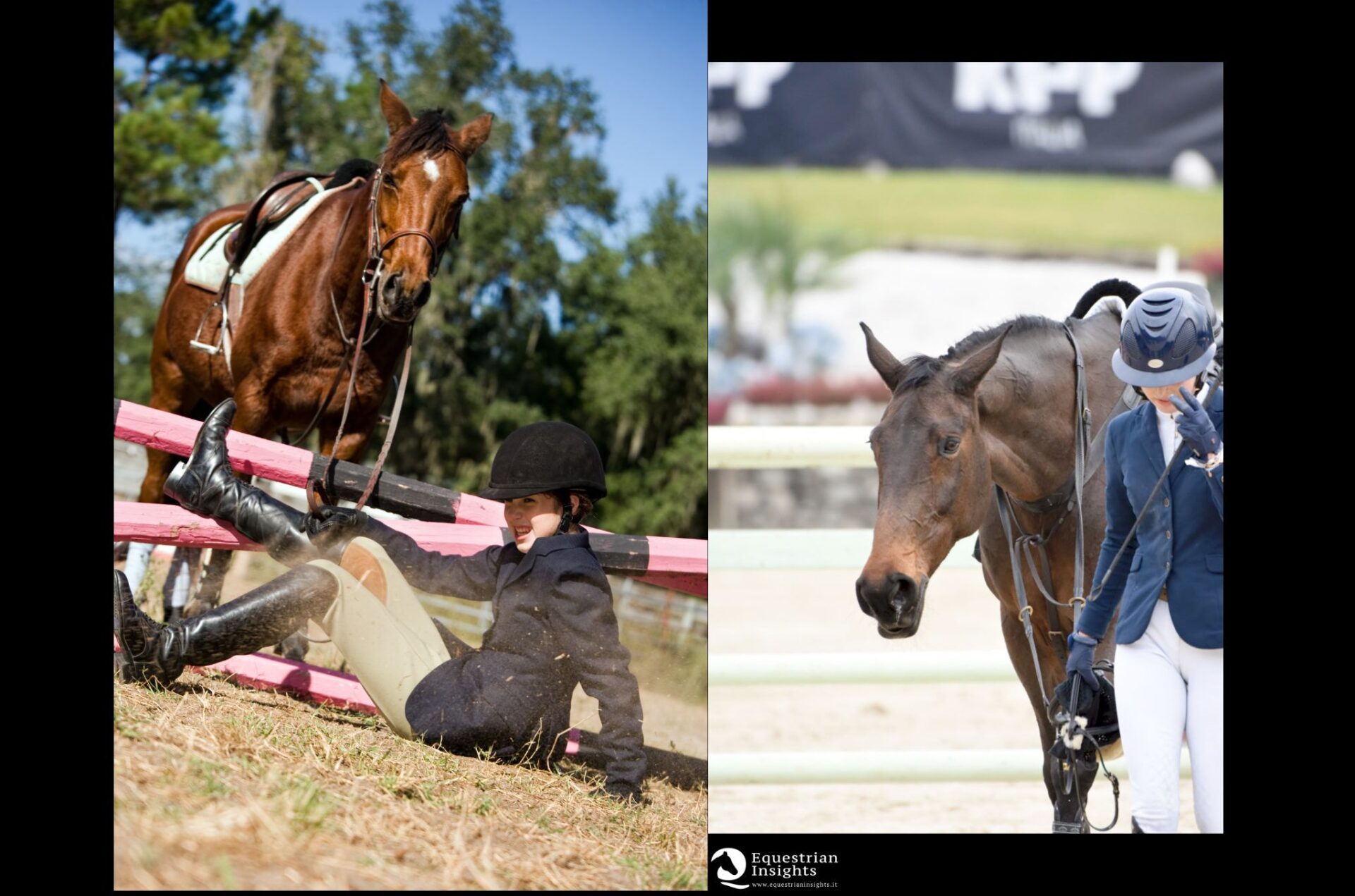 Diritto equestre: la caduta da cavallo durante la lezione