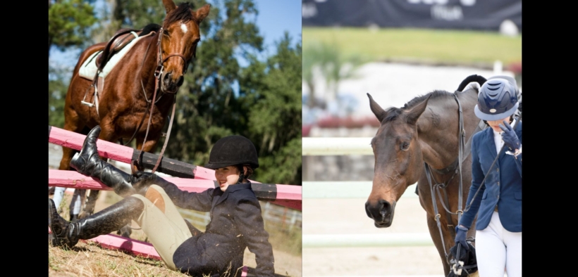 Diritto equestre: la caduta da cavallo durante la lezione