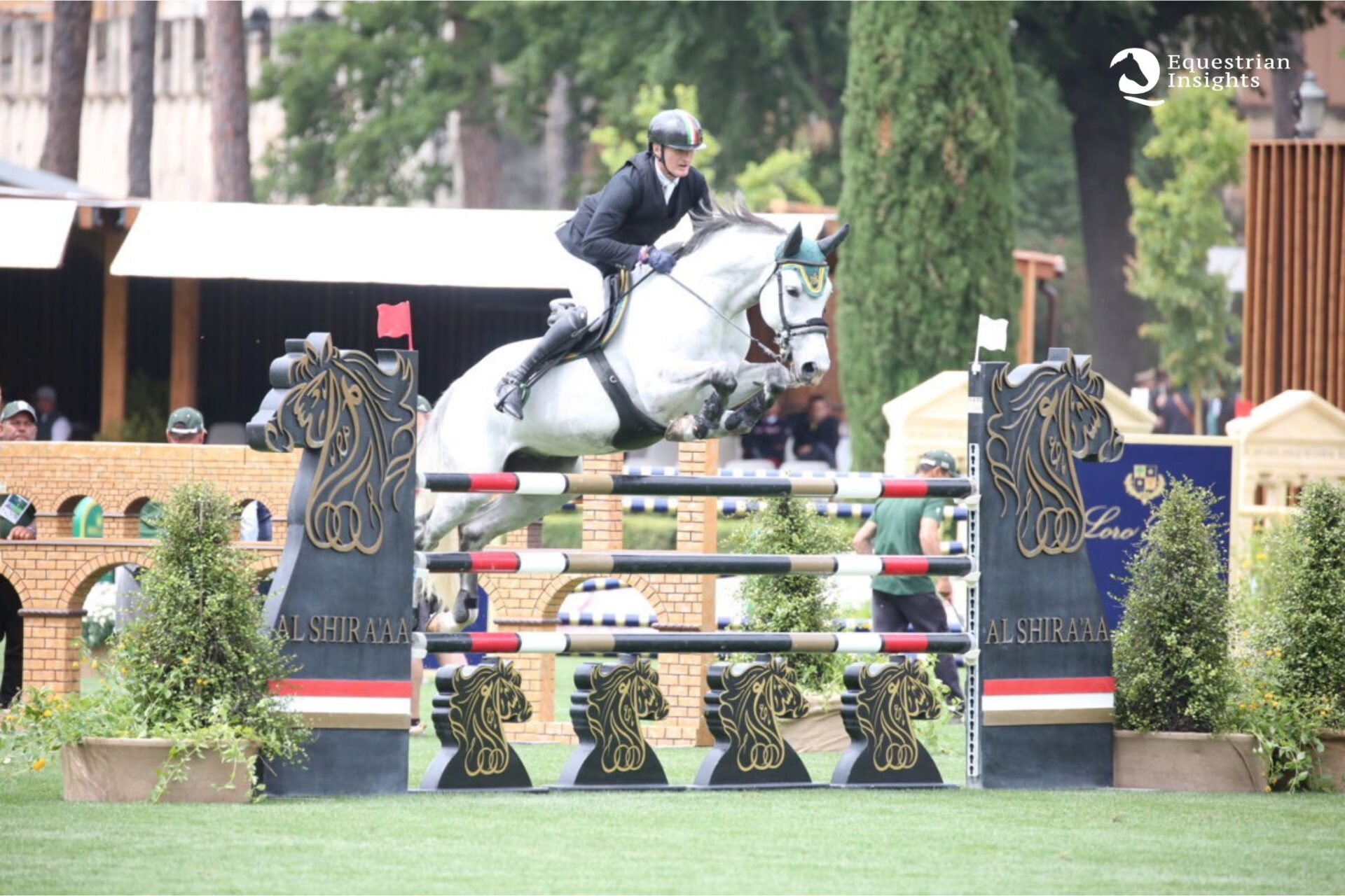 Fabio Brotto sul 2° gradino del podio nella 145 Accumulator di La Baule (CSIO5*)