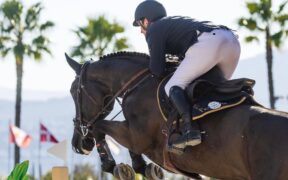 Lorenzo De Luca sul podio nel Grand Prix di Gassin - St. Tropez (CSI4*)
