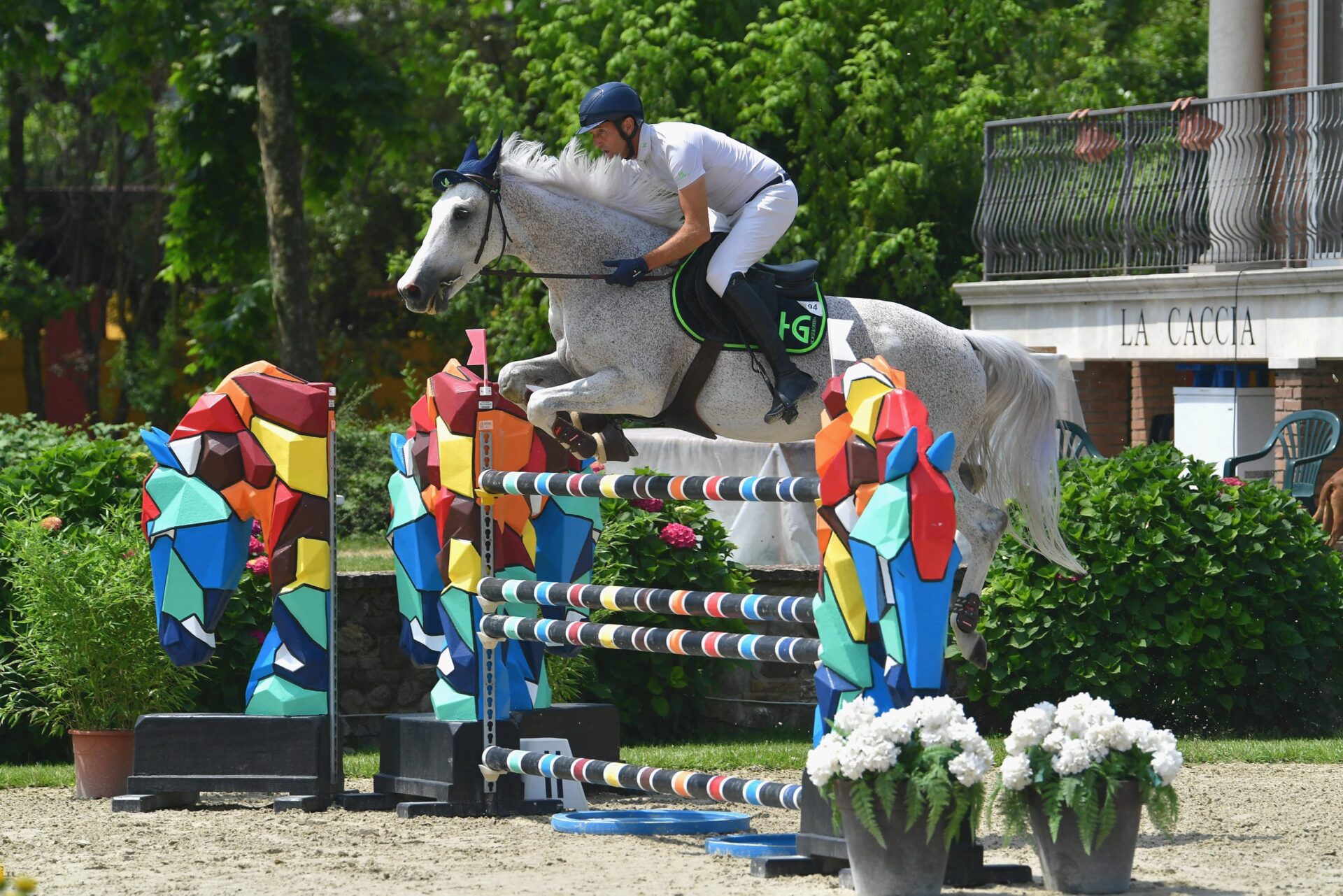 Luca Moneta sigla la 145 Kep Italia di Bedizzole (CSI3*)