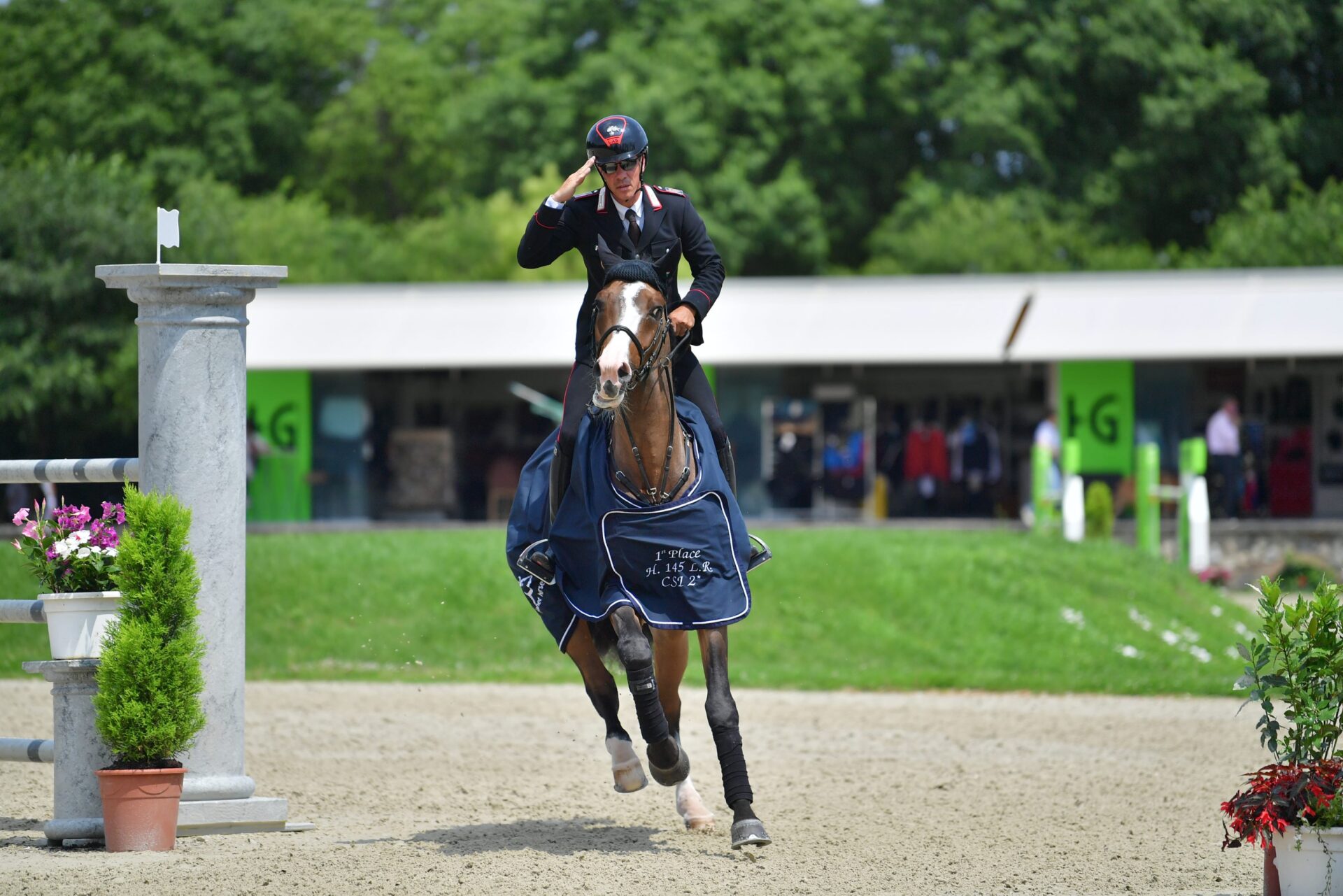 Massimo Grossato si aggiudica la 145 Ranking di Bedizzole (CSI2*) 1