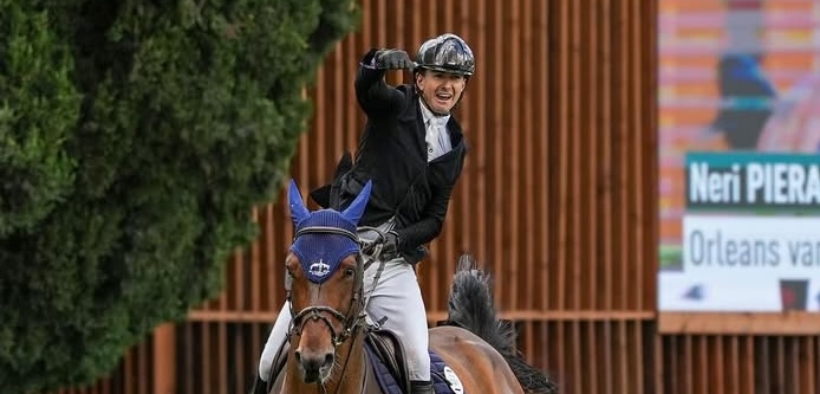 Neri Pieraccini terzo nella 145 LR di Wuustwezel (CSI2*)