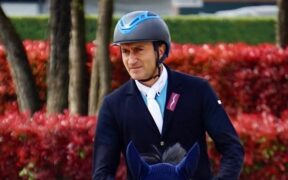 Piergiorgio Bucci sigla la 145 LR del CSI4* di Opglabbeek