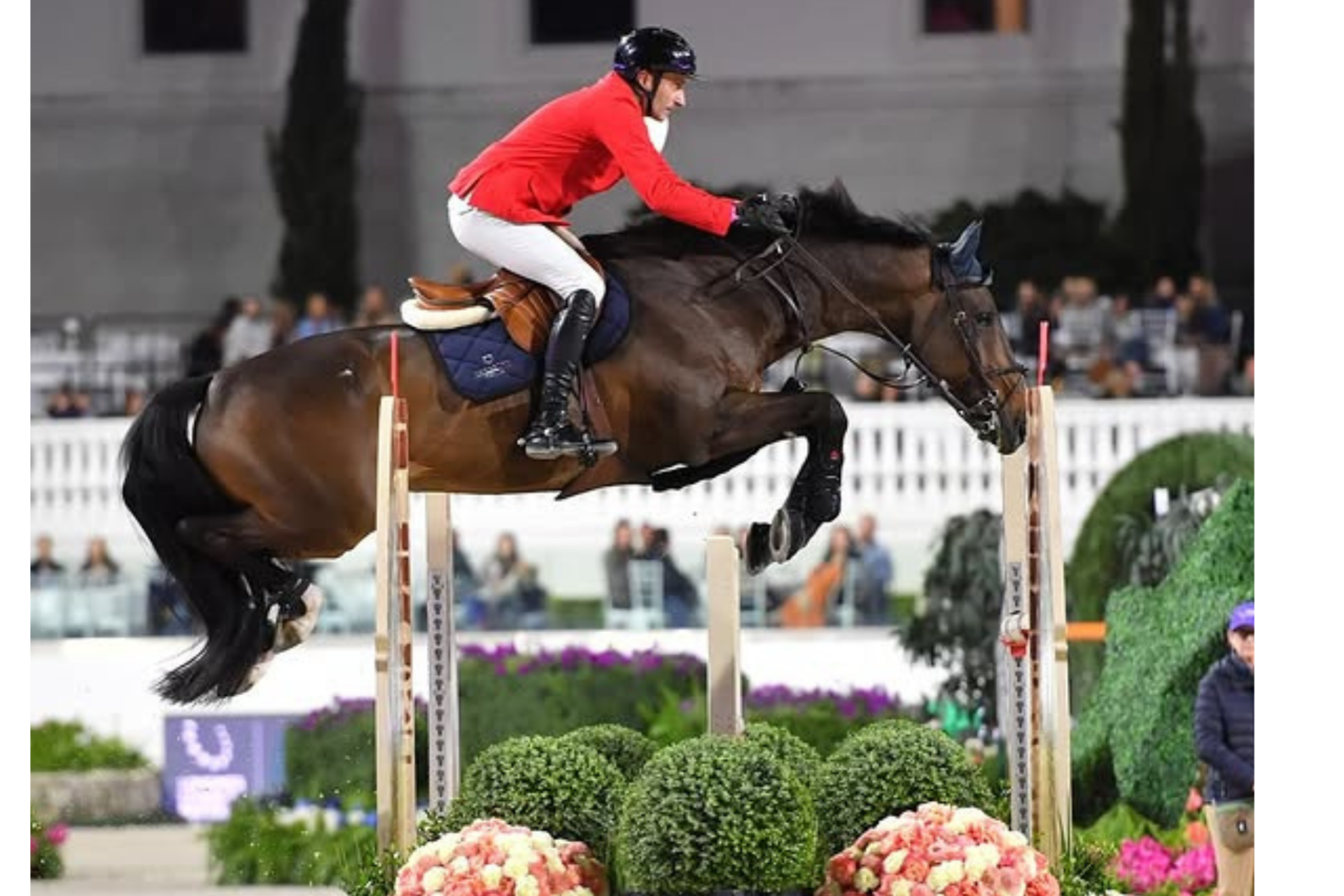 Piergiorgio Bucci sul podio nel Grand Prix di Kronenberg (CSI2*)