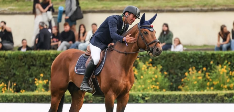 Riccardo Pisani terzo nella 150 LR dello CSIO5* di La Baule