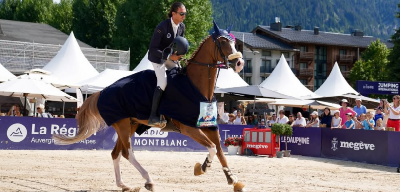 Elia Simonetti firma la 150 LR di Megève; sul podio anche Bassan (CSI3*)