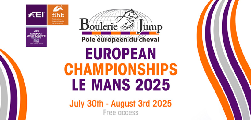 Giovani protagonisti a Le Mans nei FEI European Championship di Salto Ostacoli, Completo, Dressage e Horseball