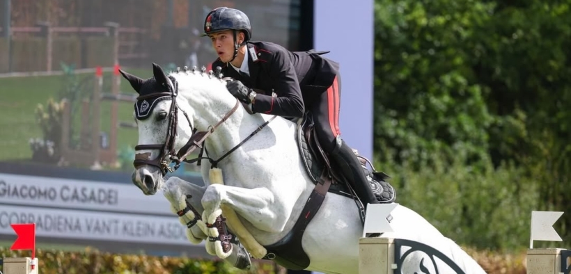 Casadei e Martinengo in evidenza nella 145 LR del CSI5* di Valkenswaard