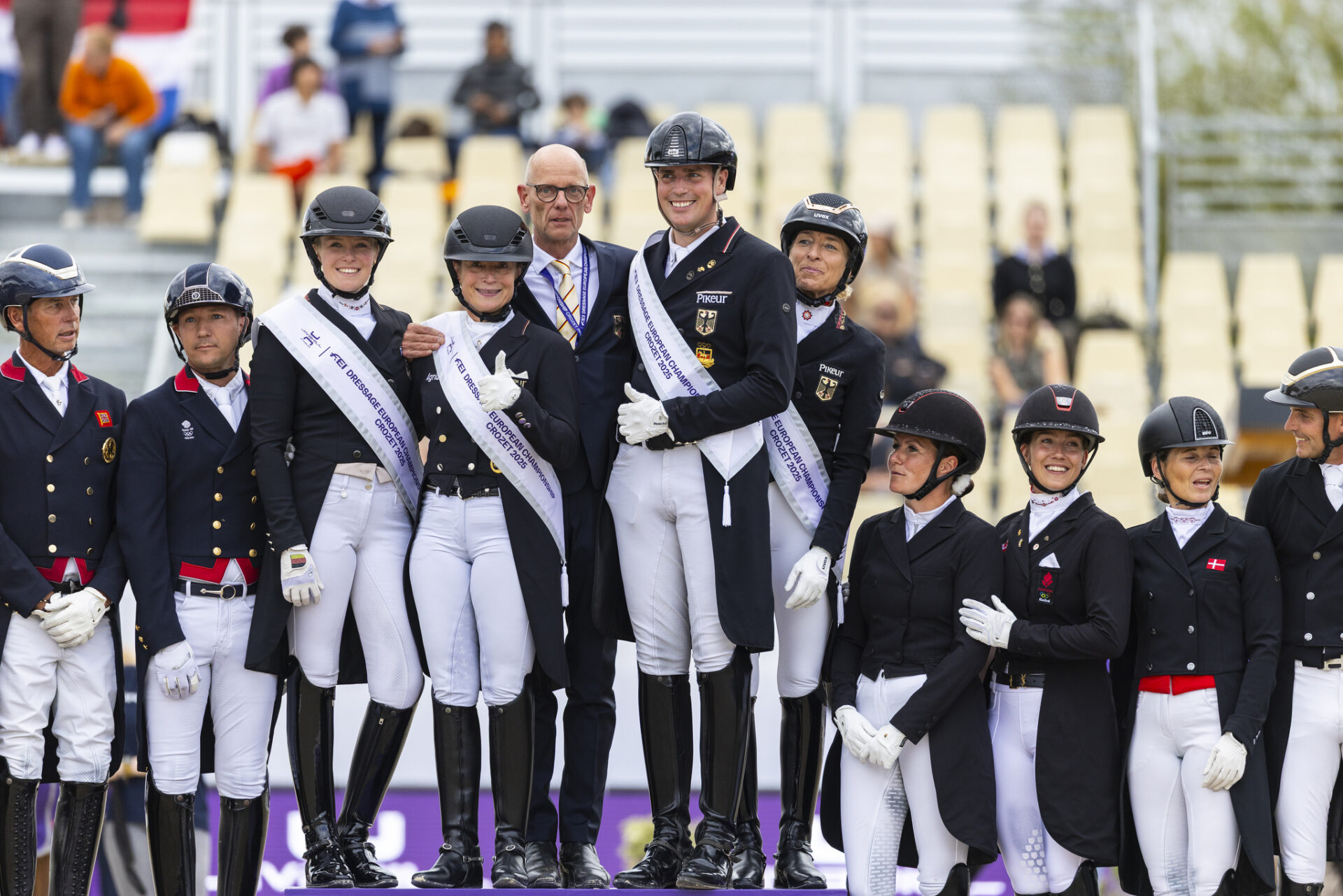Europeo Dressage: alla Germania l'oro a squadre