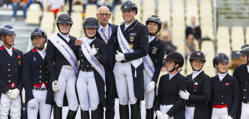 Europeo Dressage: alla Germania l'oro a squadre