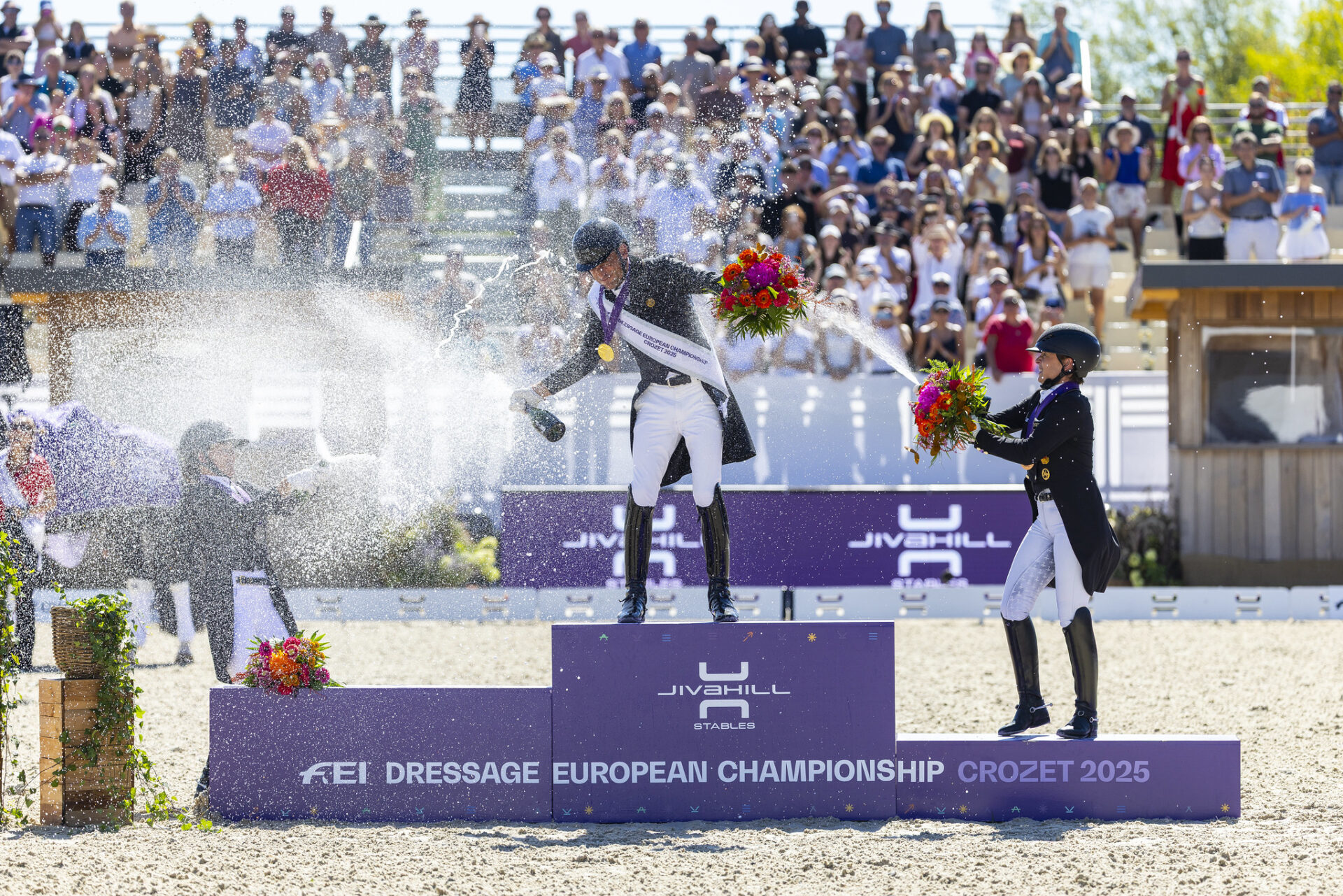 Europeo Dressage: Justin Verboomen è medaglia d'oro individuale