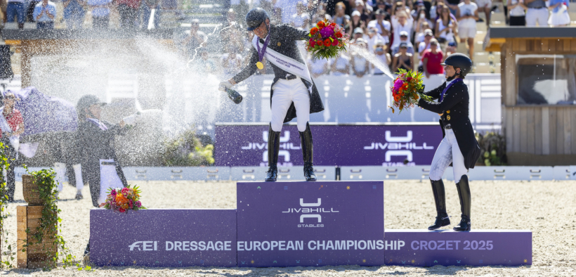 Europeo Dressage: Justin Verboomen è medaglia d'oro individuale