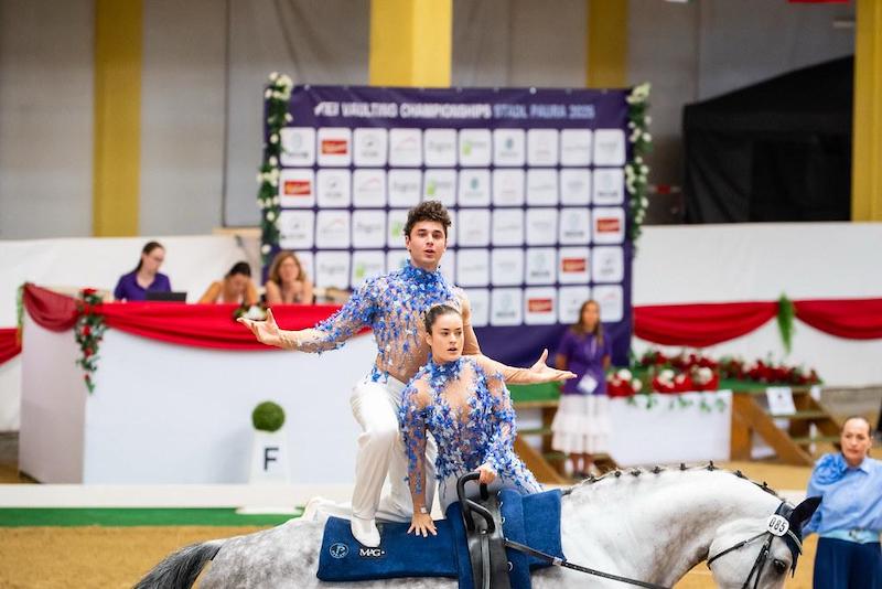 Europeo Volteggio: a Greggio e Zanella la medaglia d’oro nel Pas de deux