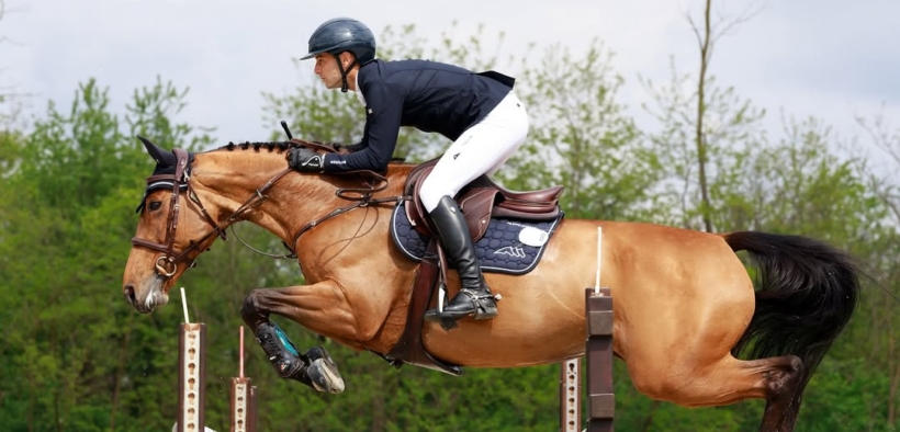 Filippo Bassan sul podio del GP 3* di Šamorín