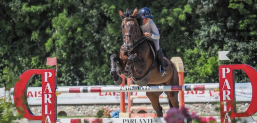 Giulia Magli sul podio nel Grand Prix di St. Margarethen (CSI2*)