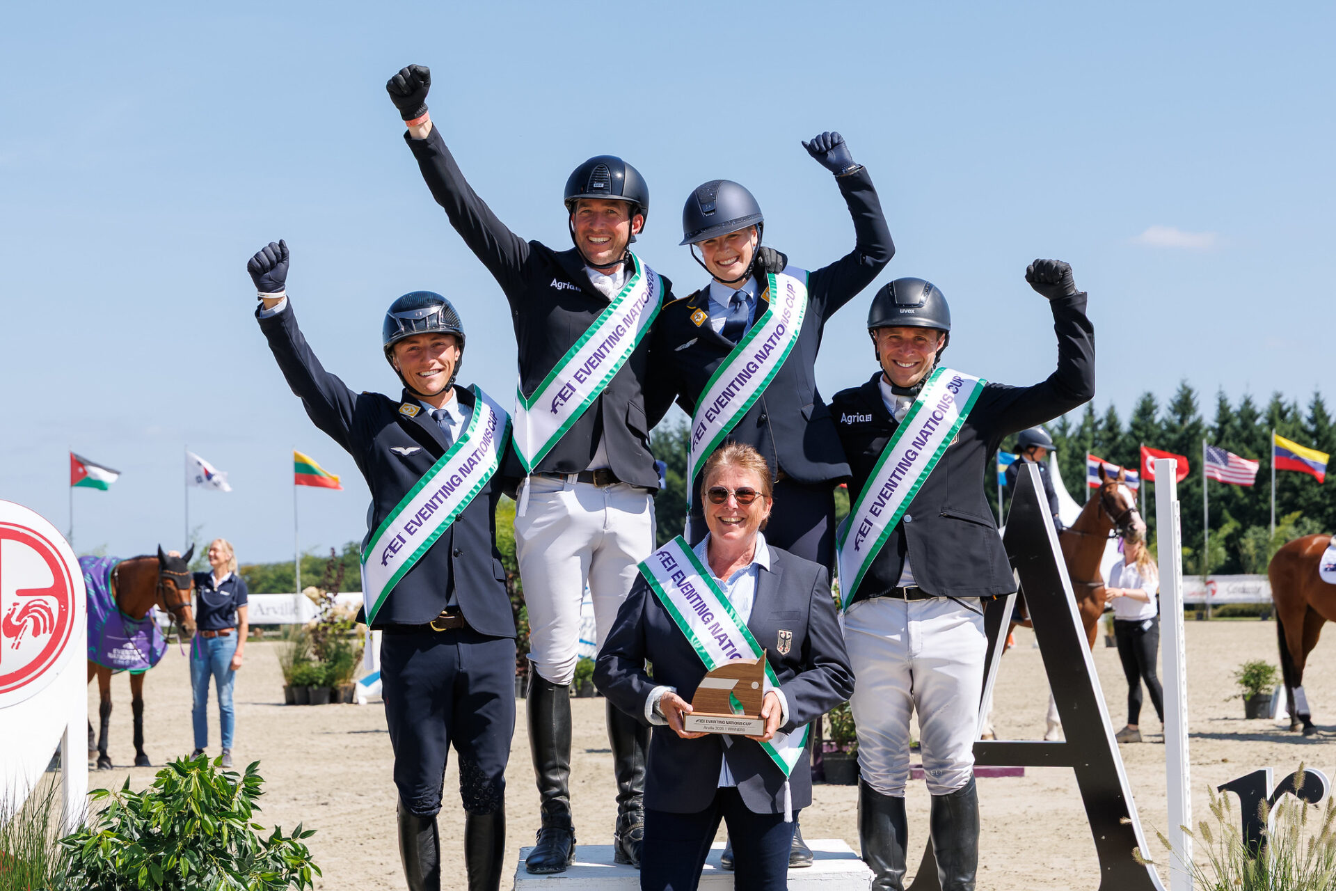 La Germania conquista l'oro nella FEI Nations Cup ™ Eventing di Arville