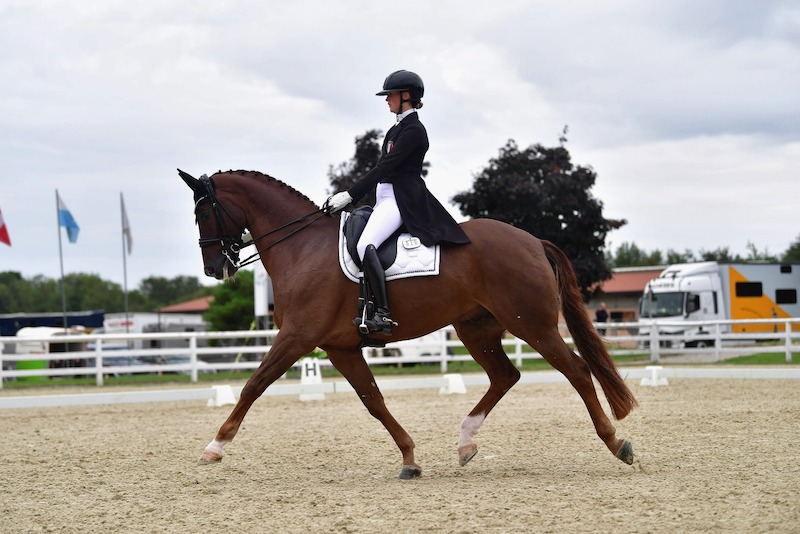 Assoluto dressage, oro per la Wahlund.
