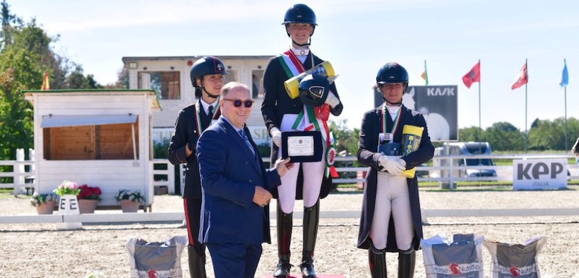Dressage: Nathalie Wahlund campionessa italiana Freestyle 2025