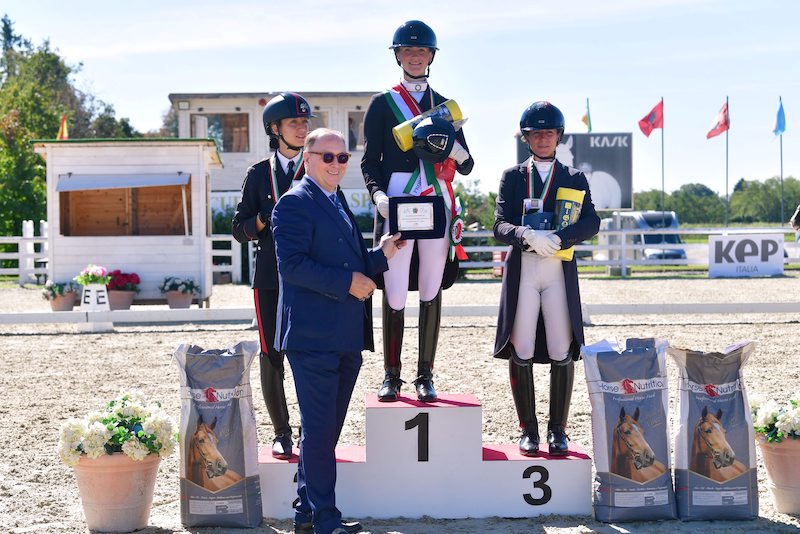 Dressage: Nathalie Wahlund campionessa italiana Freestyle 2025