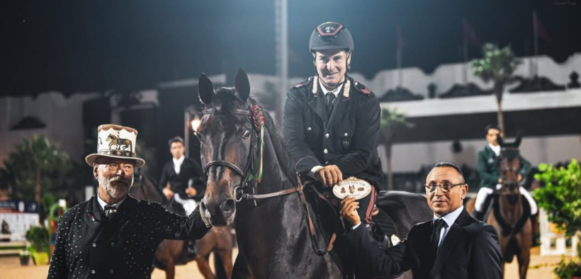 Emanuele Gaudiano si impone nella 150 Ranking di Tetouan (CSI4*- W)