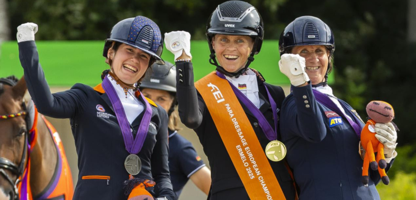 Europeo Paradressage 2025: le medaglie individuali di Grado IV e V