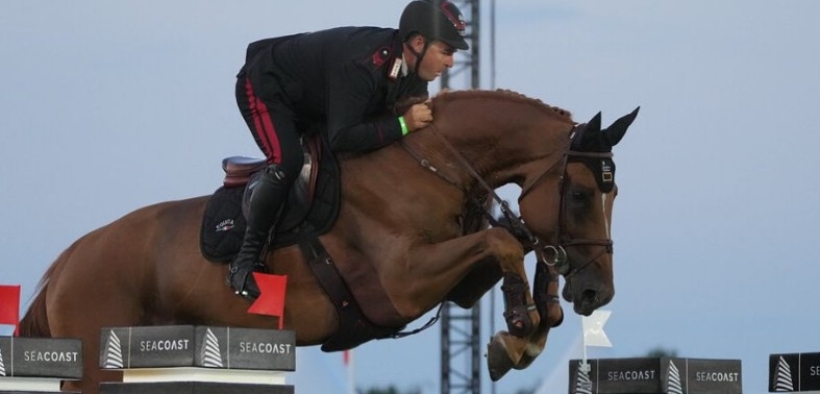 Gaudiano lascia subito tutti indietro in apertura dell'Equi’Festival (CSI3* Biały Las)