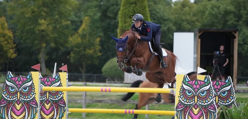 Giampiero Garofalo in Piazza d'Onore della 145 di Kronenberg (CSI2*)