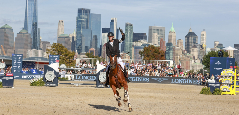 Gilles Thomas brilla nel Longines Global Champions Tour Grand Prix di New York 1