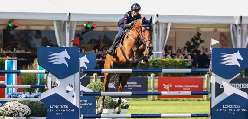 Giulia Martinengo seconda nella 145 LR di Riesenbeck (CSI5*)