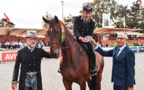 Piazza d’Onore per Emanuele Gaudiano nella 145 Accumulator di Rabat (CSIO4*-W)