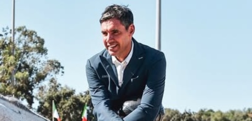Roberto Turchetto terzo nella 150 LR di Rabat (CSI4*-W)