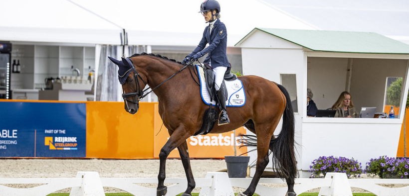 Sara Morganti medaglia d’argento ai Campionati Europei Paradressage di Ermelo