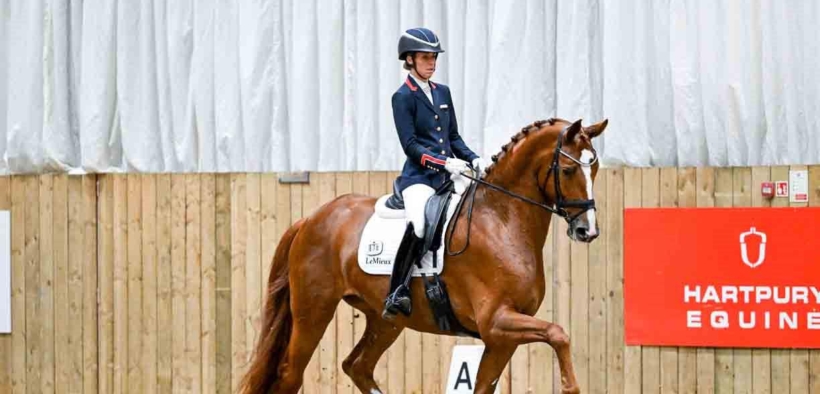 Charlotte Dujardin torna sulla scena internazionale