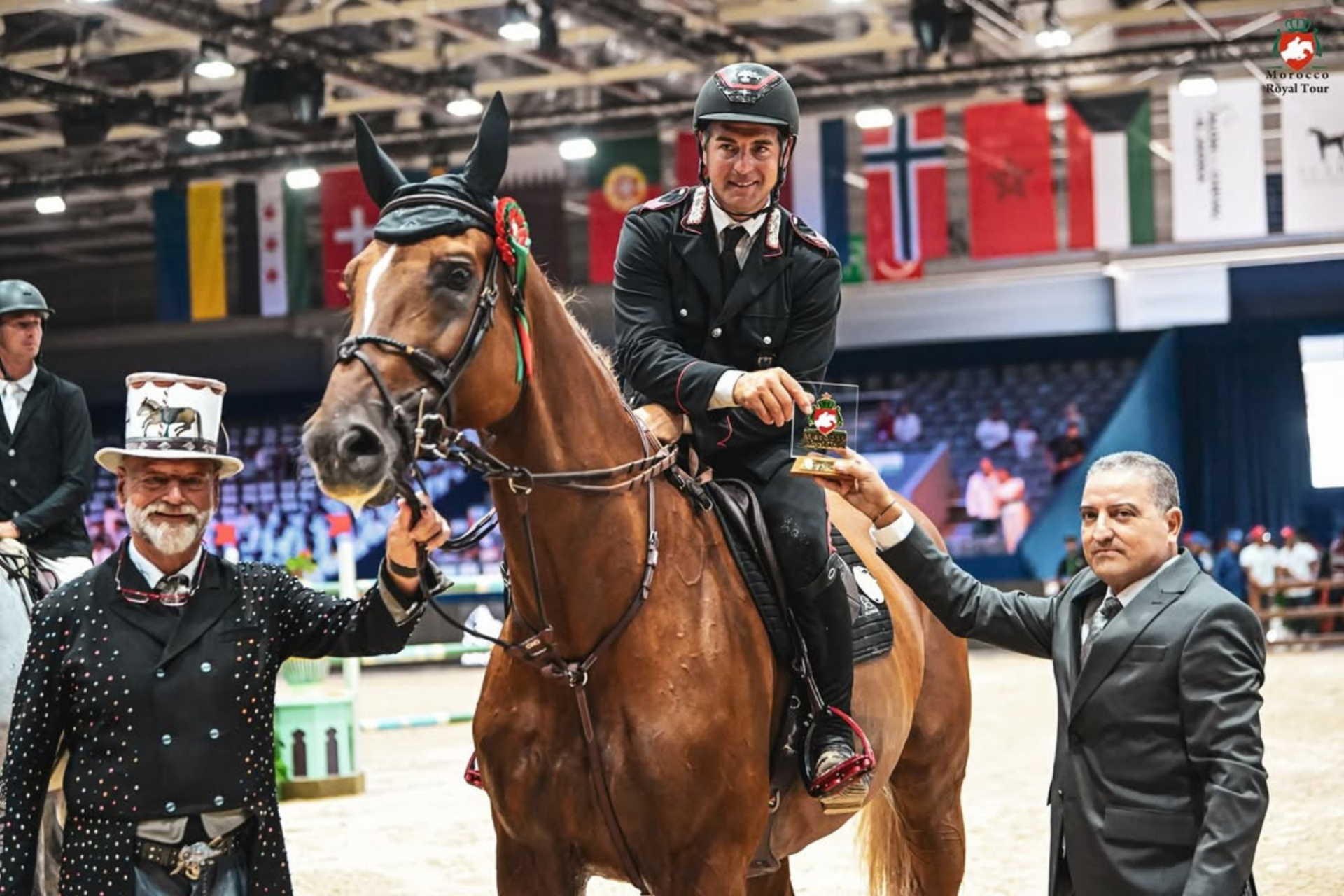 Emanuele Gaudiano si aggiudica la 150 LR di El Jadida (CSI4*- W)