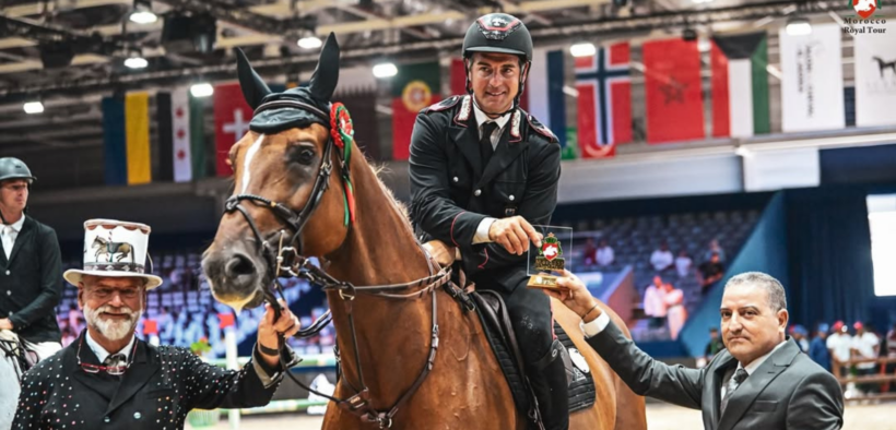 Emanuele Gaudiano si aggiudica la 150 LR di El Jadida (CSI4*- W)