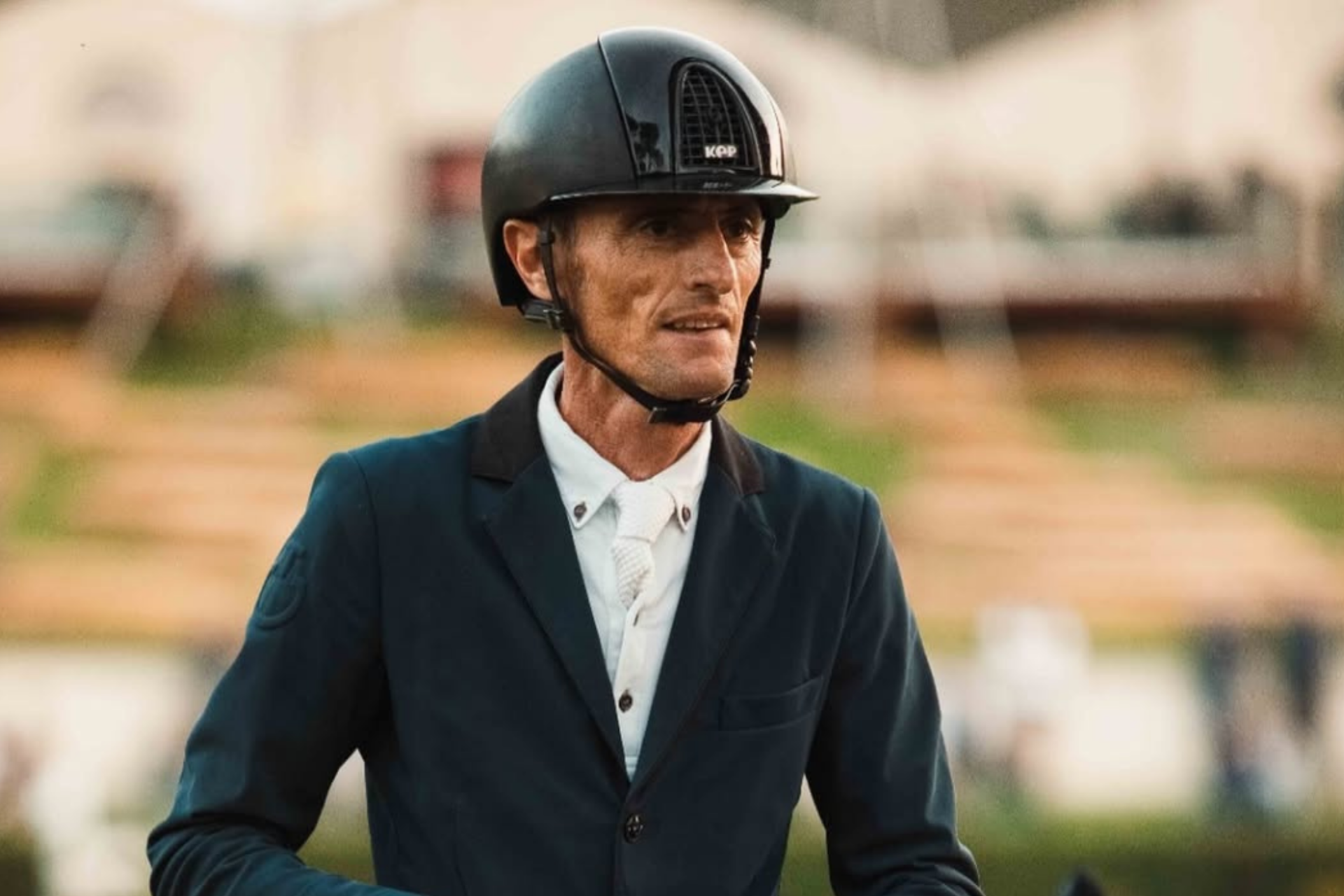 Emiliano Liberati sul podio nella 150 LR di St. Tropez (CSI3*)