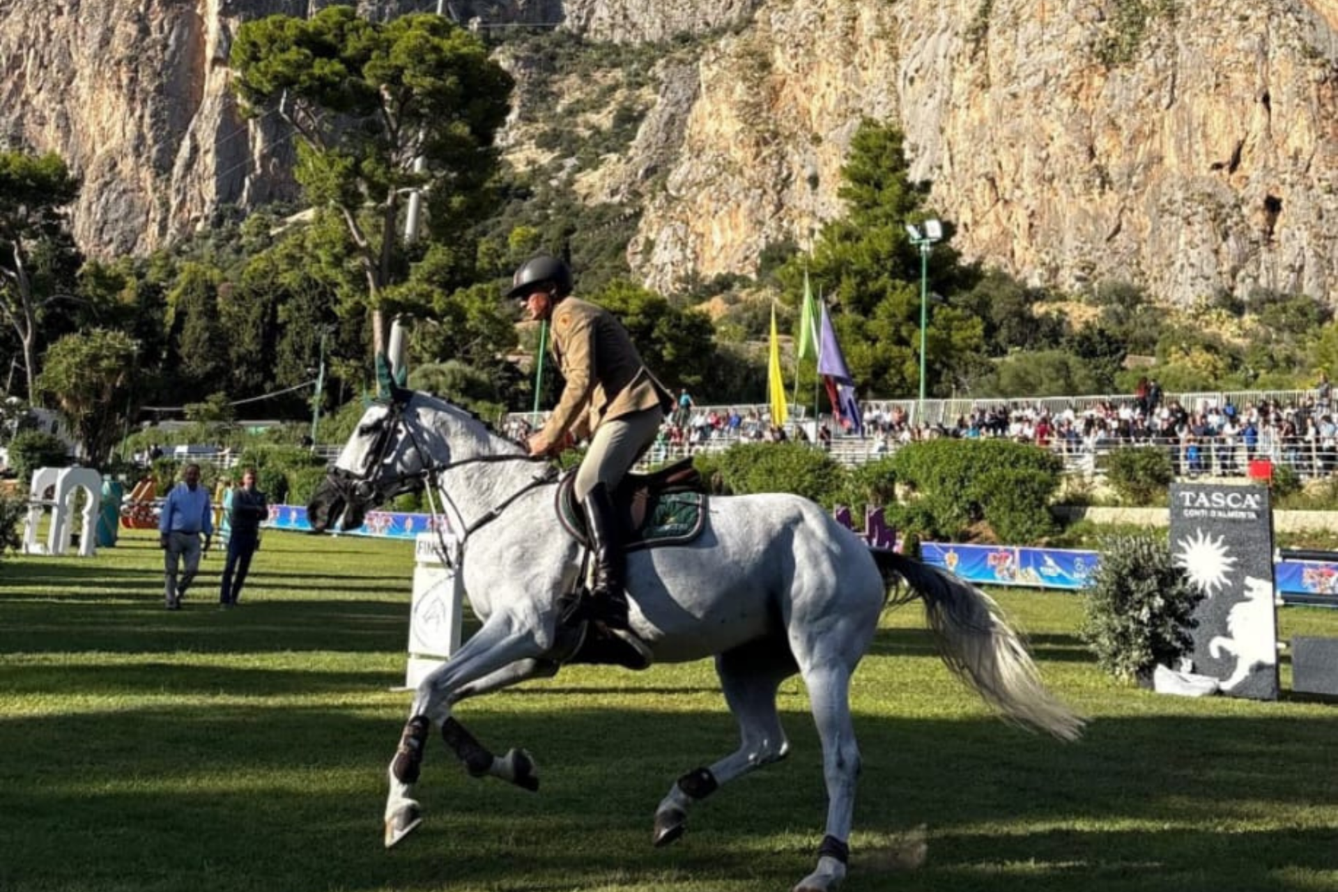 Guido Franchi al comando nella 145 Ranking di Palermo (CSI3*)