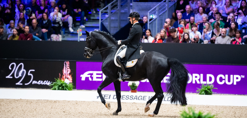 Justin Verboomen vince il Freestyle nella World Cup Dressage FEI™ di Lione
