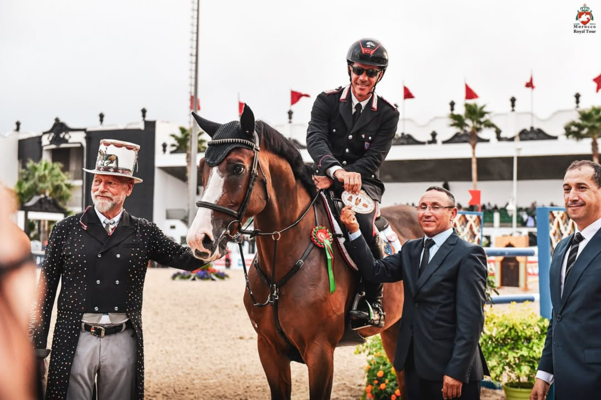 Massimo Grossato sfiora il podio nella 145 di El Jadida (CSI4*-W)