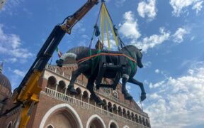 Maxi-restauro per il capolavoro equestre di Donatello a Padova
