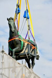Maxi-restauro per il capolavoro equestre di Donatello a Padova 4