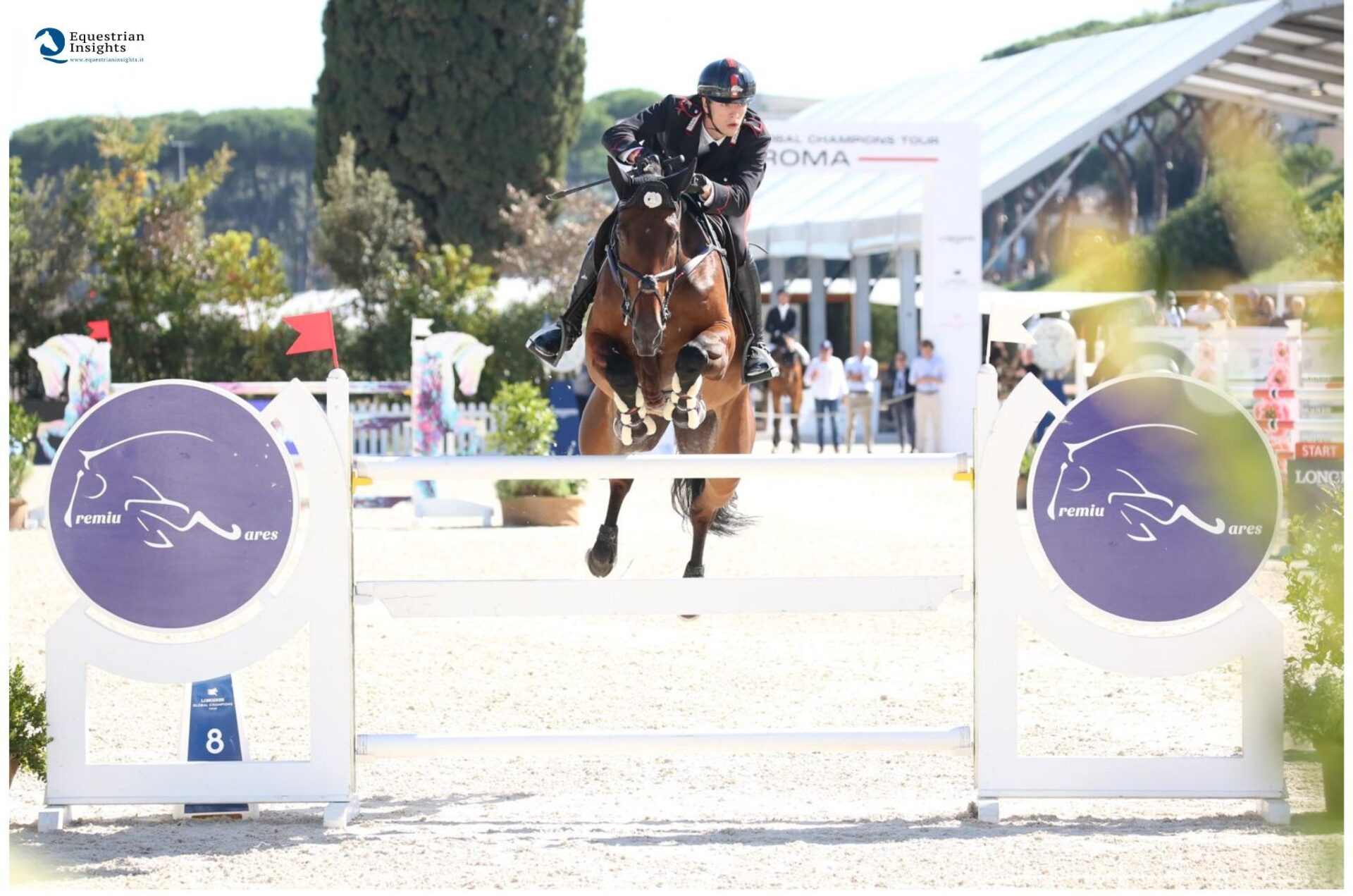 Terzo posto per Giacomo Casadei nella 145 LR di Roma (CSI5*)