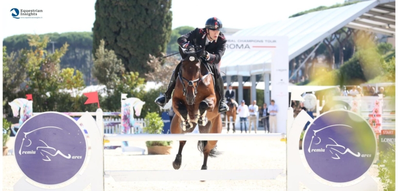 Terzo posto per Giacomo Casadei nella 145 LR di Roma (CSI5*)