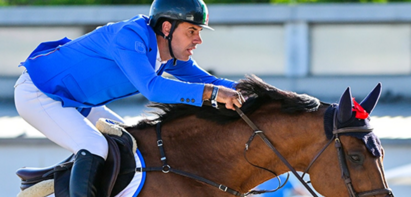3° posto per Roberto Turchetto nel Grand Prix di Samorin (CSI3*-W)