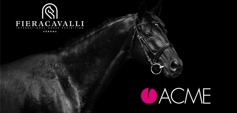 ACME presente a Fieracavalli Verona: Pad. 4 stand B4 2