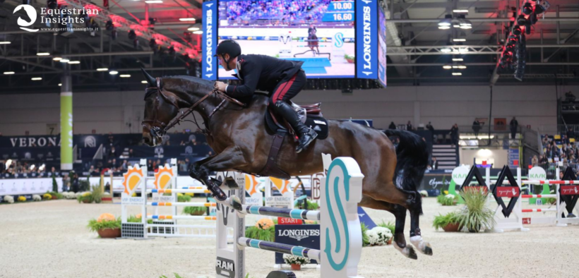 Altra vittoria per Gaudiano: sua la 145 accumulator di Verona (CSI5*-W)