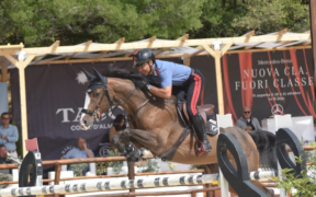 Bruno Chimirri al comando nella 145 LR di Ornago (CSI2*)